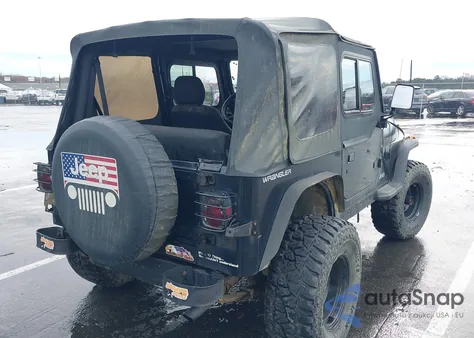 1995 Jeep Wrangler / Yj S/Rio Grande from USA, damaged, VIN 1J4FY19P0SP258399